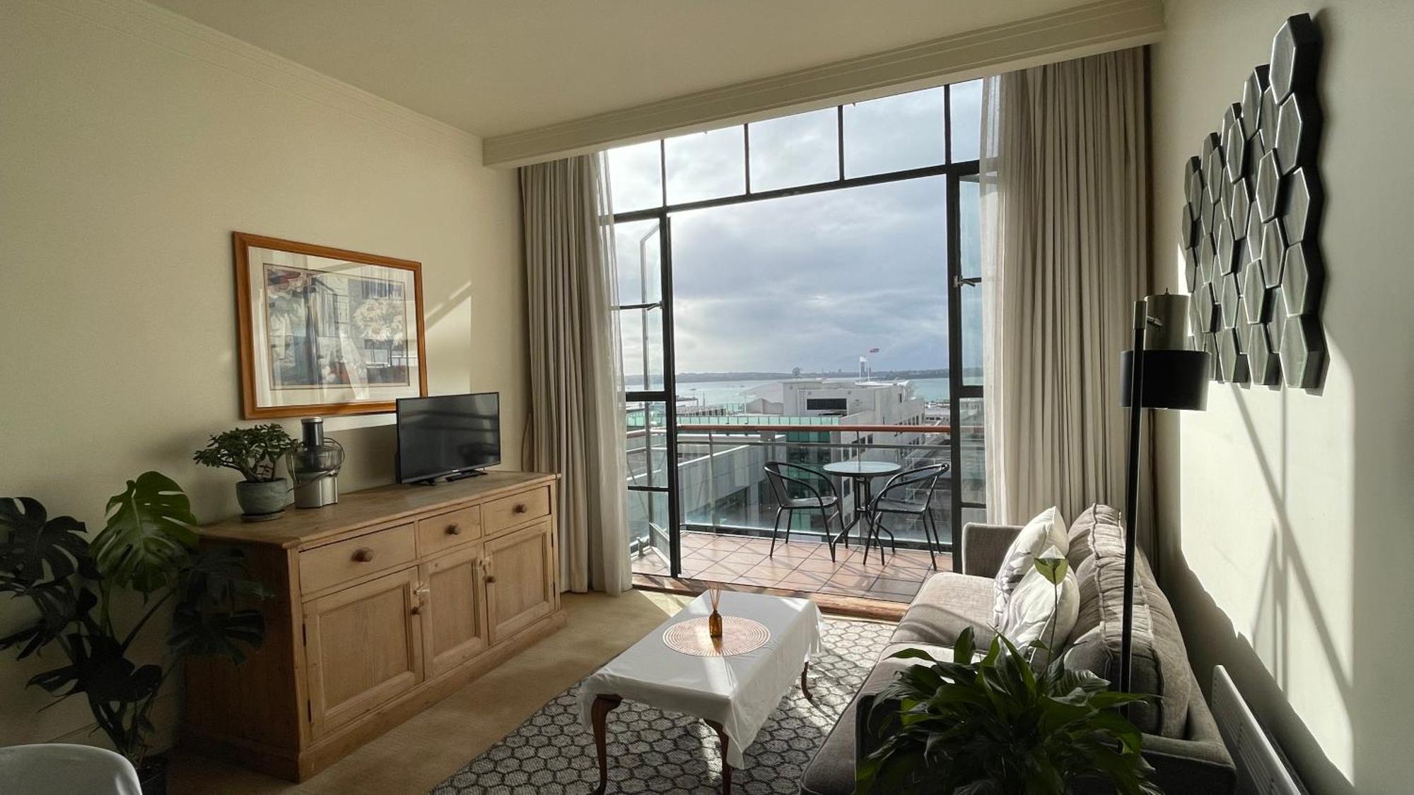 Sea View Heritage Apartment With Balcony 오클랜드 외부 사진